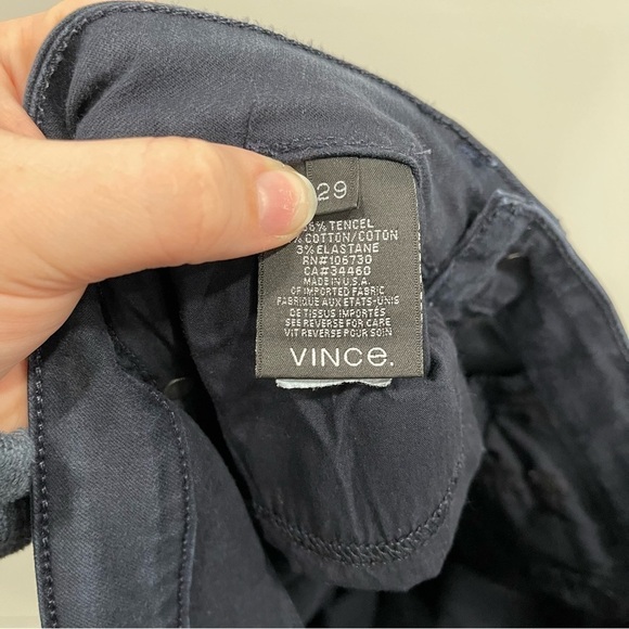 Vince Dylan Skinny Jeans Tuxedo Stripe in Coastal Wash Size 29 - Picture 5 of 10